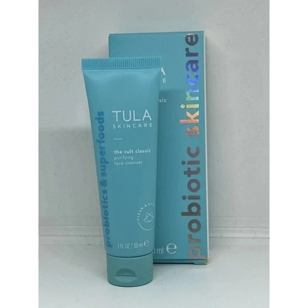 TULA Purifying Face Cleanser The Cult Classic 30 ml 1 fl oz Trial Sz New